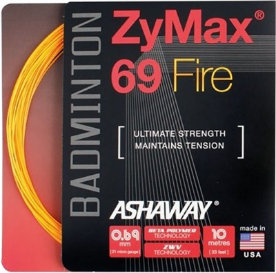 Ashaway Zymax 69 Fire - 10m