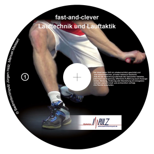 Badminton DVD fast-and-clever Lauftechnik