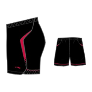 Li-Ning Short Damen AKSE016-1