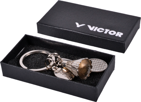Victor Racket & Featherball Keychain